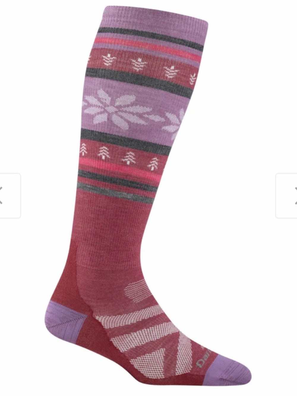 Women's Alpine Over-the-Calf Lightweight Ski & Snowboard Sock